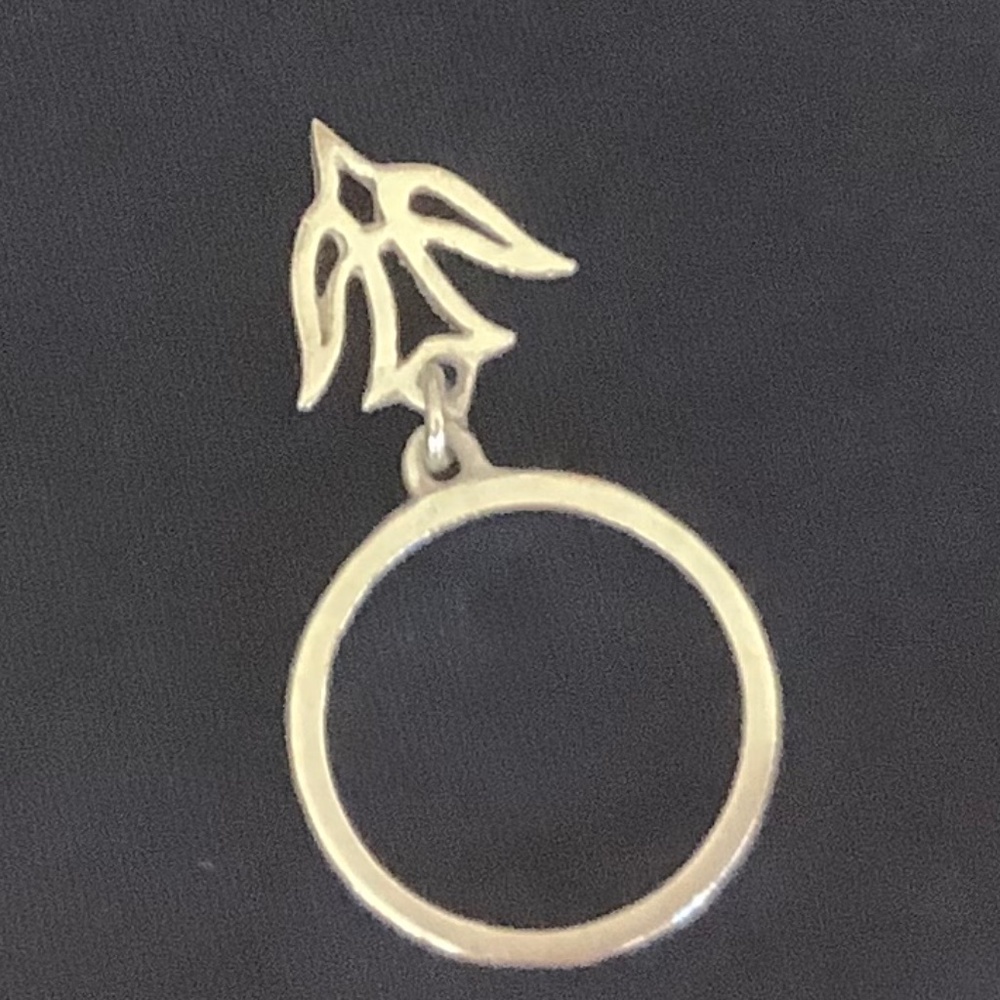 James Avery ring with charm